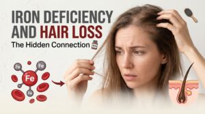 Iron Deficiency and Hair Loss: The Hidden Connection