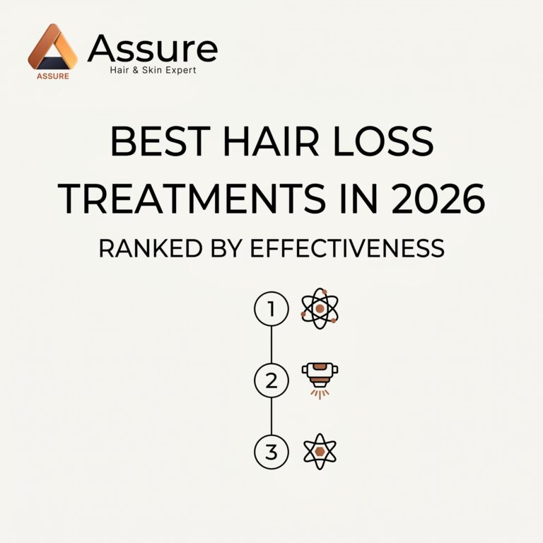 Best hair loss treatments in 2026 ranked by effectiveness — doctor verdict from Assure Clinic