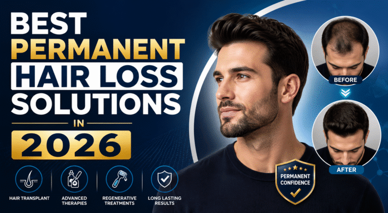 Best permanent hair loss solutions in 2026 — doctor guide by Dr. Abhishek Pilani at Assure Clinic