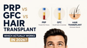 PRP vs GFC vs Hair Transplant: Which Actually Works in 2026?